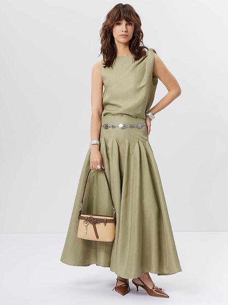 Сумка ELEGANZZA ZZ-50709 milk chocolate/corn milk Eleganzza, Артикул: ZZ-50709-01-00058410 фото №1