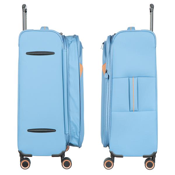 Чемодан-тележка небесно-голубой Verage GM20077WIII 24 Harbor Blu Verage, Артикул: GM20077WIII 24 Harbor Blu фото №1