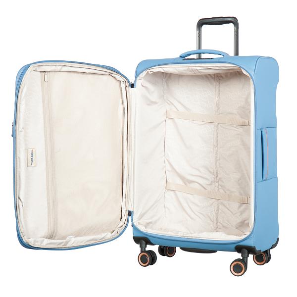 Чемодан-тележка небесно-голубой Verage GM20077WIII 24 Harbor Blu Verage, Артикул: GM20077WIII 24 Harbor Blu фото №1