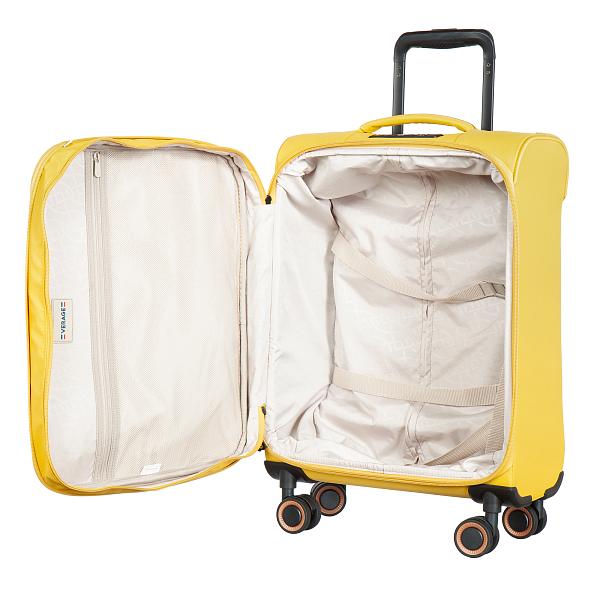 Чемодан-тележка жёлтый Verage GM20077WIII 18.5 misted y Verage, Артикул: GM20077WIII 18.5 misted y фото №1