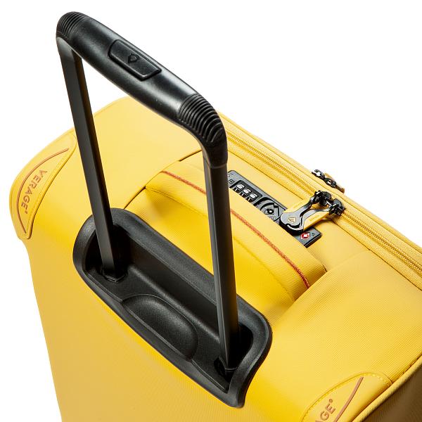 Чемодан-тележка жёлтый Verage GM20077WIII 18.5 misted y Verage, Артикул: GM20077WIII 18.5 misted y фото №1