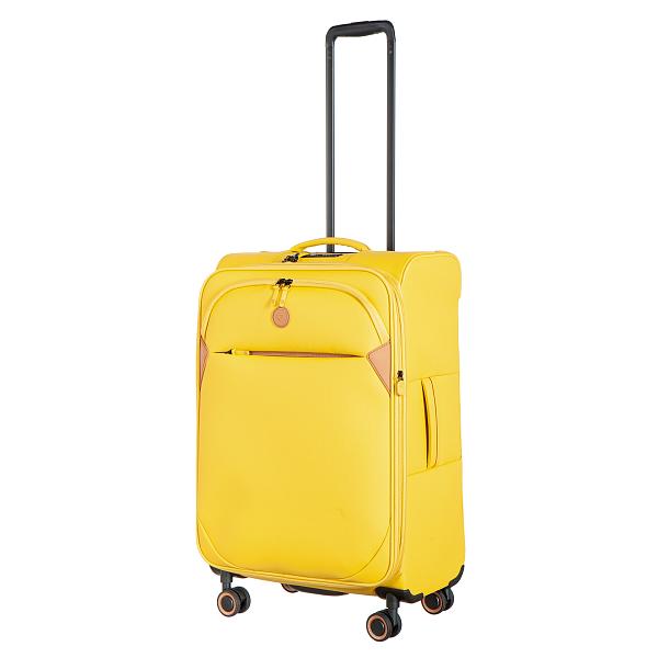 Чемодан-тележка жёлтый Verage GM20077WIII 24 misted yel Verage, Артикул: GM20077WIII 24 misted yel фото №1