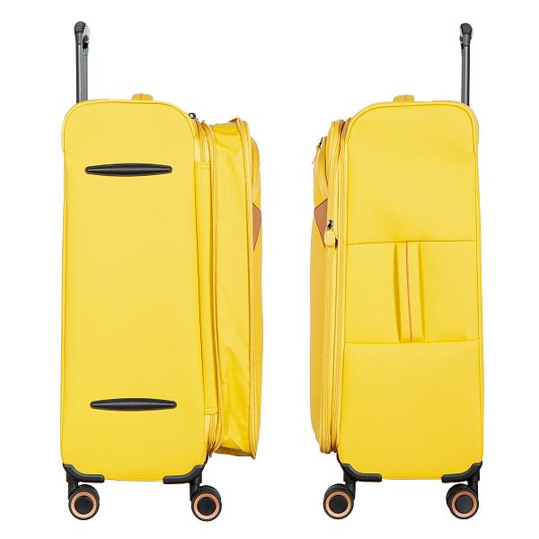 Чемодан-тележка жёлтый Verage GM20077WIII 24 misted yel Verage, Артикул: GM20077WIII 24 misted yel фото №1