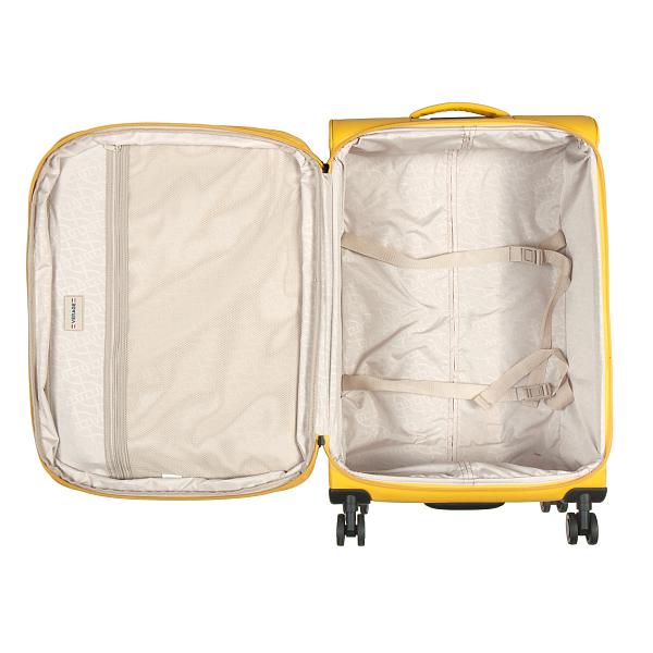 Чемодан-тележка жёлтый Verage GM20077WIII 24 misted yel Verage, Артикул: GM20077WIII 24 misted yel фото №1