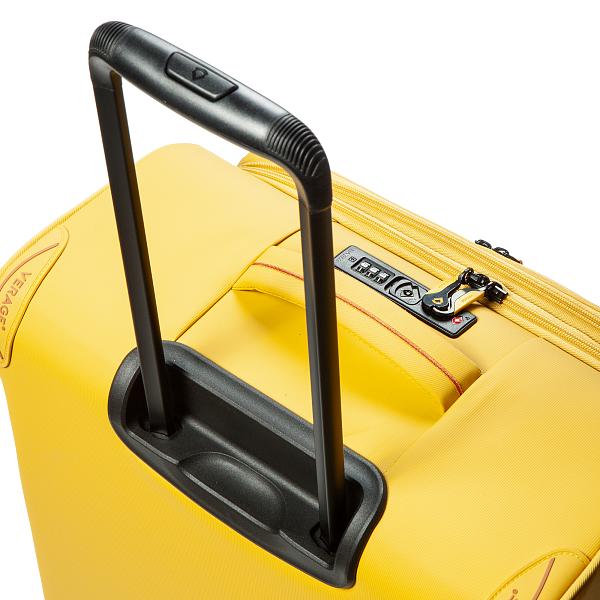 Чемодан-тележка жёлтый Verage GM20077WIII 24 misted yel Verage, Артикул: GM20077WIII 24 misted yel фото №1