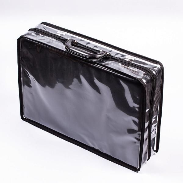 Подарочный набор для пикника из натуральной кожи «Элитный» (6 персон) AKSO 153КК6-ЧЕР АКСО, Артикул: 153КК6-ЧЕР фото №1