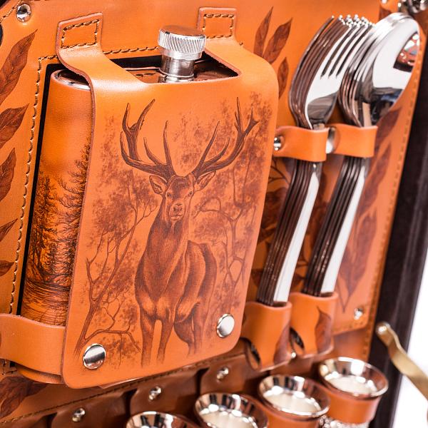 Набор подарочный «Классик» (6 персон) с термосом и мангалом АКСО 101КИ6-П1 АКСО, Артикул: 101КИ6-П1 фото №1