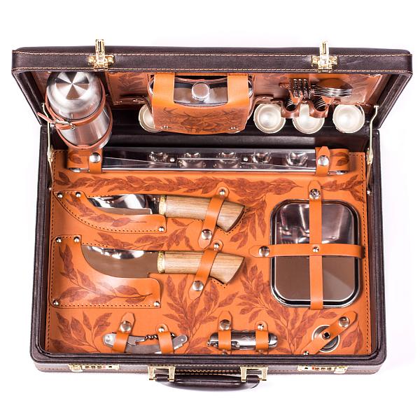 Набор подарочный «Классик» (6 персон) с термосом и мангалом АКСО 101КИ6-П1 АКСО, Артикул: 101КИ6-П1 фото №1