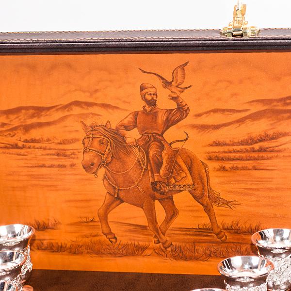 Набор подарочный «Классик» (6 персон) с термосом и мангалом АКСО 101КИ6-П2 АКСО, Артикул: 101КИ6-П2 фото №1