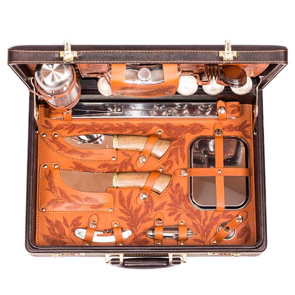 Набор подарочный «Классик» (6 персон) с термосом и мангалом АКСО 101КИ6-П2 АКСО, Артикул: 101КИ6-П2 фото №1