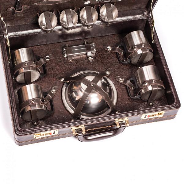 Подарочный набор для пикника «Походный» (4 персоны) AKSO 132КИ4 АКСО, Артикул: 132КИ4 фото №1