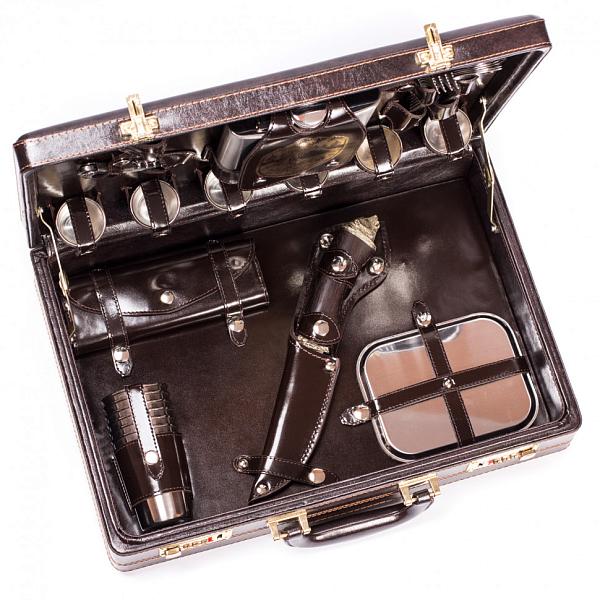 Подарочный набор для пикника «Экстра» (6 персон) AKSO 135КИ6-2 АКСО, Артикул: 135КИ6-2 фото №1