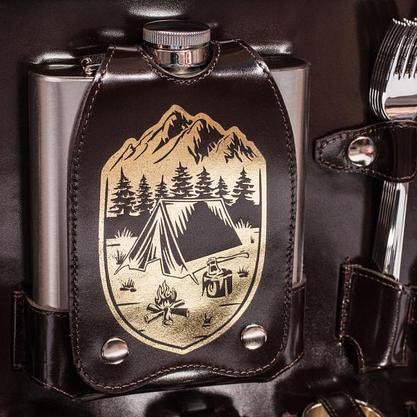 Подарочный набор для пикника «Экстра» (6 персон) AKSO 135КИ6-2 АКСО, Артикул: 135КИ6-2 фото №1