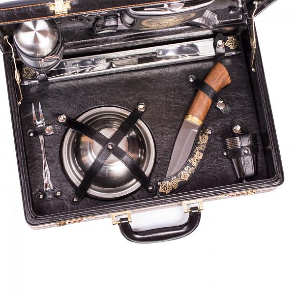 Подарочный набор для пикника «Вояжер-2» (6 персон) AKSO 142ИИ6-Т-2 АКСО, Артикул: 142ИИ6-Т-2 фото №1