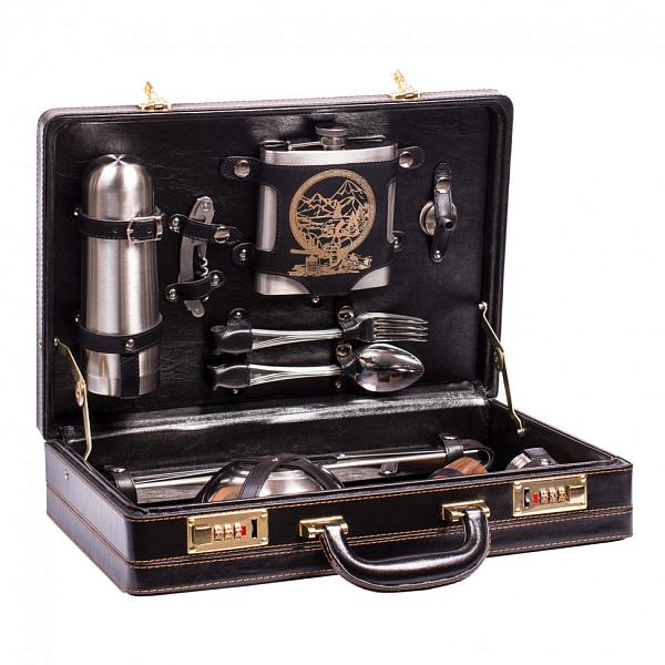 Подарочный набор для пикника «Вояжер-2» (6 персон) AKSO 142ИИ6-Т-2 АКСО, Артикул: 142ИИ6-Т-2 фото №1