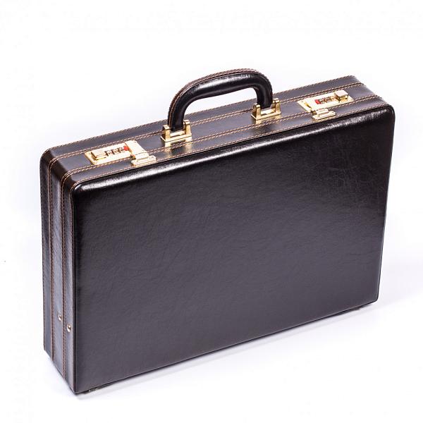 Шашлычный набор подарочный для пикника в дипломате «Дорожный» черный принт (на 6 персон) AKSO 118КИ6-ЧЕР-П АКСО, Артикул: 118КИ6-ЧЕР-П фото №1