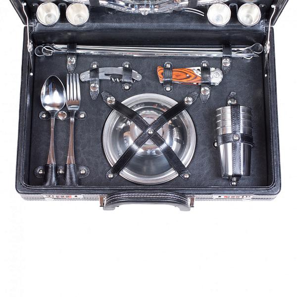 Шашлычный набор подарочный для пикника «Турист» (на 4 персоны) AKSO 128КИ4 АКСО, Артикул: 128КИ4 фото №1