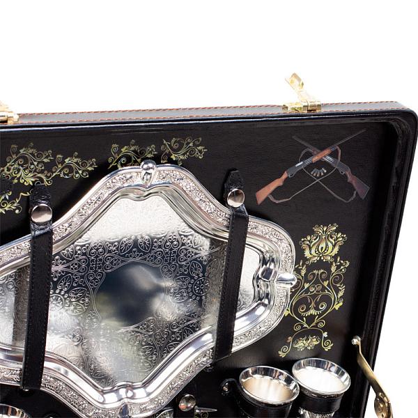 Шашлычный набор подарочный для пикника «Турист» (на 4 персоны) AKSO 128КИ4-П АКСО, Артикул: 128КИ4-П фото №1