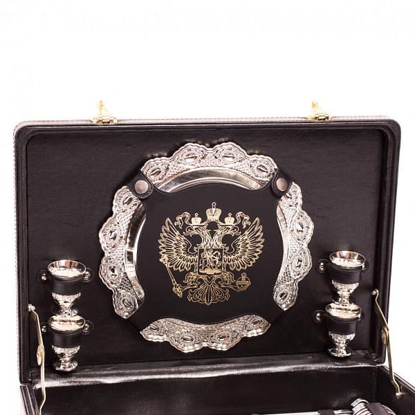 Шашлычный набор подарочный для пикника «Турист» (на 4 персоны) AKSO 128КИ4–2 АКСО, Артикул: 128КИ4–2 фото №1