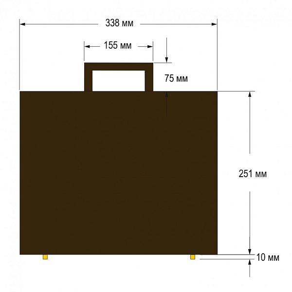 Шашлычный набор подарочный «На пикник» (на 4 персоны) AKSO 160ИИ4-Т АКСО, Артикул: 160ИИ4-Т фото №1