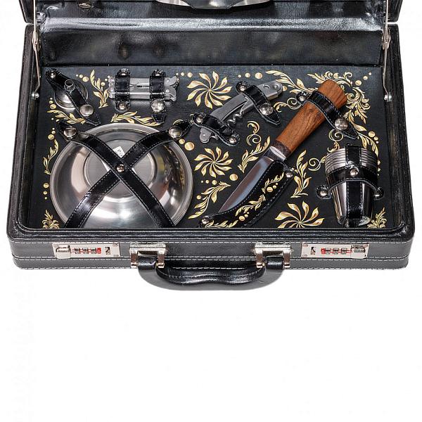 Подарочный набор для пикника «Путешественник» (6 персон) AKSO 147ИИ6-П-РФ АКСО, Артикул: 147ИИ6-П-РФ фото №1