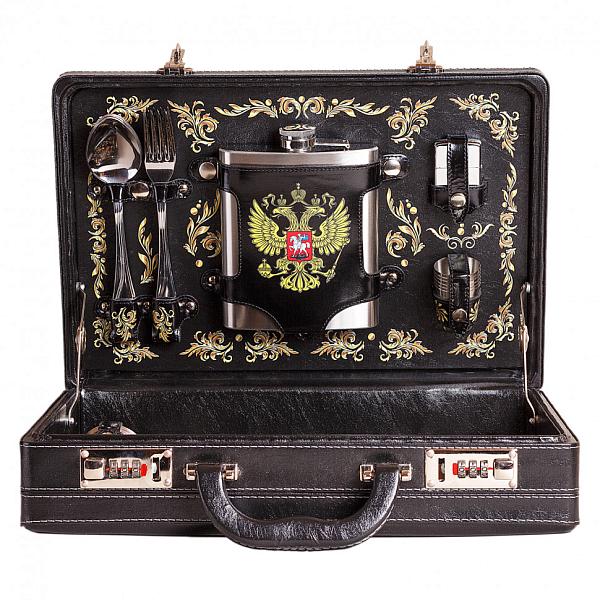 Подарочный набор для пикника «Путешественник» (6 персон) AKSO 147ИИ6-П-РФ АКСО, Артикул: 147ИИ6-П-РФ фото №1