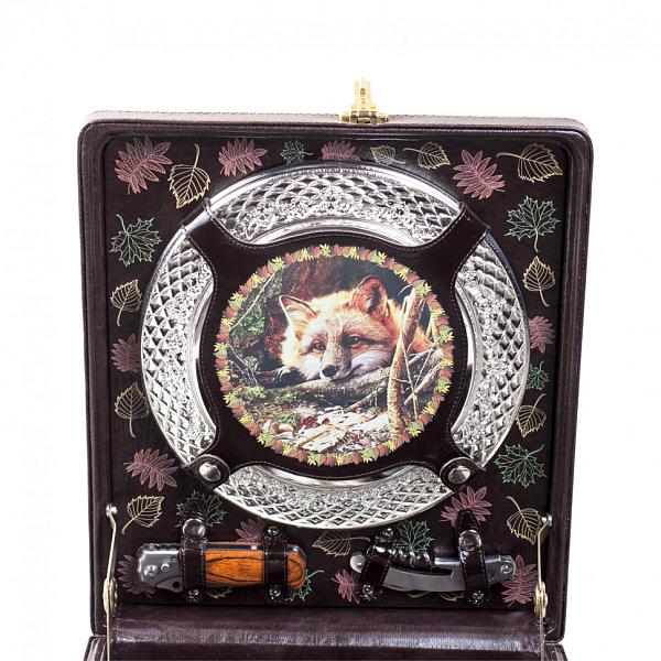 Подарочный набор для пикника «Лисица» (4 персоны) AKSO 144ИИ4 АКСО, Артикул: 144ИИ4 фото №1