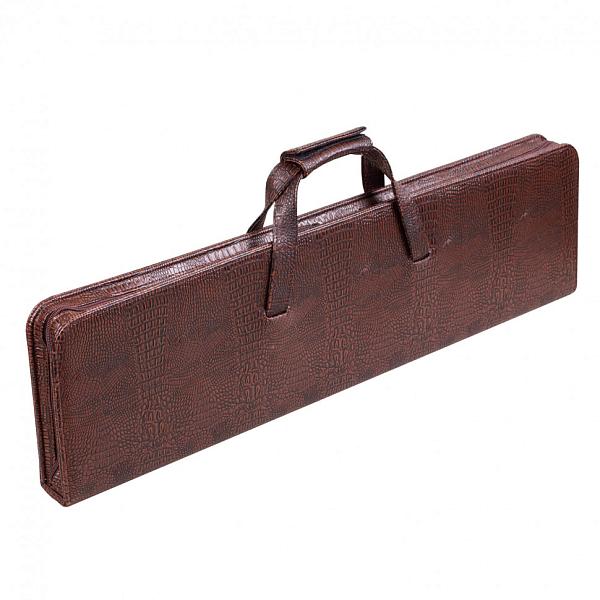 Подарочный набор дорожный шашлычный в сумке-кейсе из искусственной кожи (6 персон) AKSO 224ИИ6 АКСО, Артикул: 224ИИ6 фото №1