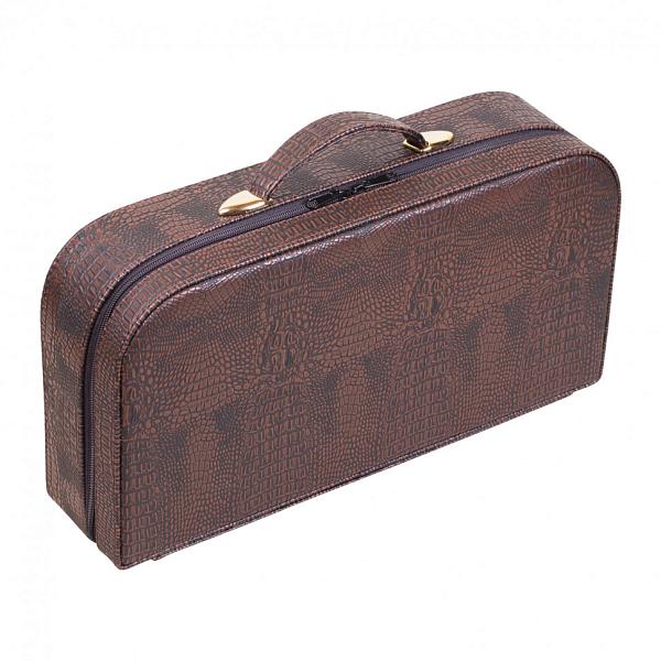 Подарочный дорожный набор в сумке-кейсе из искусственной кожи (4 персоны) AKSO 251ИИ4 АКСО, Артикул: 251ИИ4 фото №1
