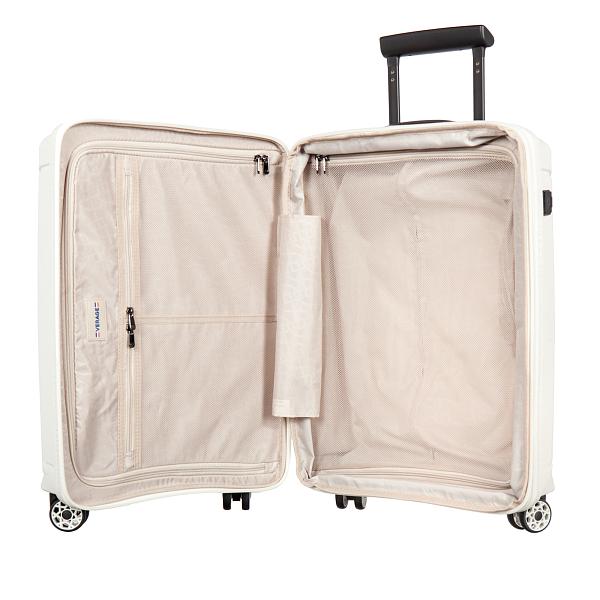 Чемодан-тележка белый Verage GM22019WSII 20 white ony Verage, Артикул: GM22019WSII 20 white ony фото №1