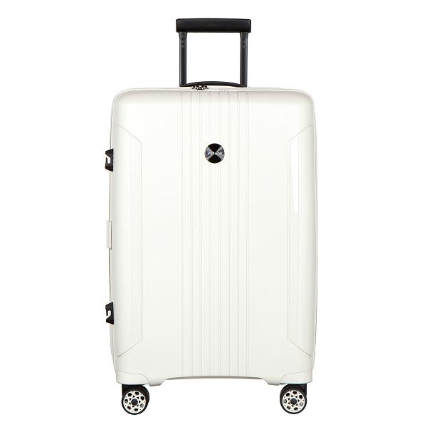 Чемодан-тележка белый Verage GM22019WSII 25 white ony Verage, Артикул: GM22019WSII 25 white ony фото №1