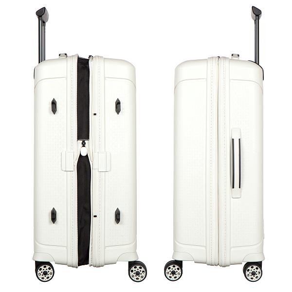 Чемодан-тележка белый Verage GM22019WSII 25 white ony Verage, Артикул: GM22019WSII 25 white ony фото №1