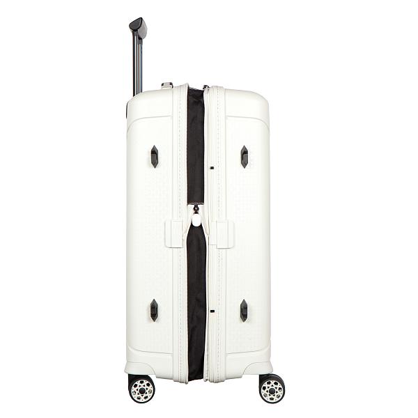 Чемодан-тележка белый Verage GM22019WSII 25 white ony Verage, Артикул: GM22019WSII 25 white ony фото №1