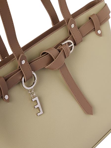 Сумка ELEGANZZA ZZ-50710 milk chocolate/pistachio Eleganzza, Артикул: ZZ-50710-01-00058411 фото №1