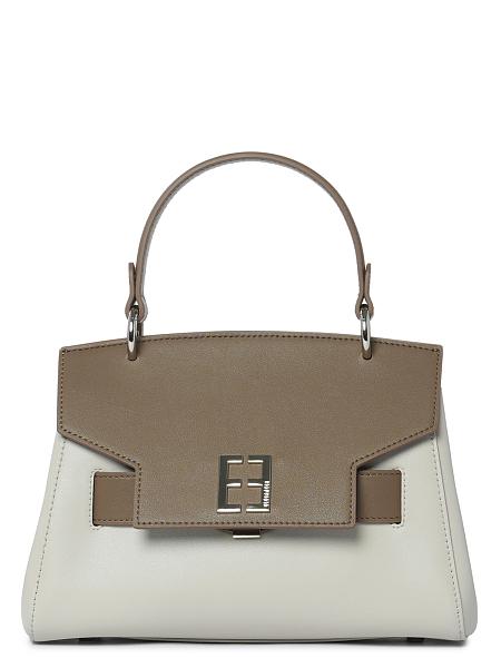 Сумка ELEGANZZA Z-24215-2 grey smoke/milk chocolate Eleganzza, Артикул: Z-24215-2-01-00058473 фото №1