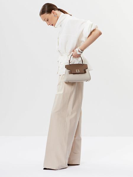 Сумка ELEGANZZA Z-24215-2 grey smoke/milk chocolate Eleganzza, Артикул: Z-24215-2-01-00058473 фото №1
