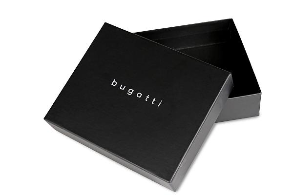 Портмоне для кредитных карт BUGATTI АРИСТОКРАТ | NOBILE, с защитой данных RFID, черное, натуральная воловья кожа, 10х0,3х8 см 49125001 BUGATTI, Артикул: 49125001 фото №1