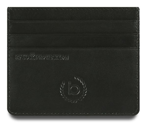 Портмоне для кредитных карт BUGATTI КОМЕТА | COMET, с защитой данных RFID, черное, натуральная воловья кожа, 10,2х0,2х8,2 см 49220701 BUGATTI, Артикул: 49220701 фото №1