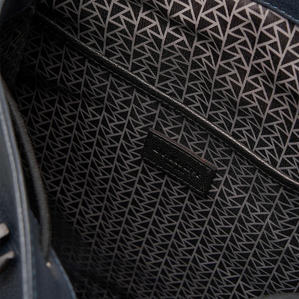 Рюкзак Dr.Koffer из натуральной кожи синий Dr.Koffer, Артикул: B402811-260-60-04 фото №1