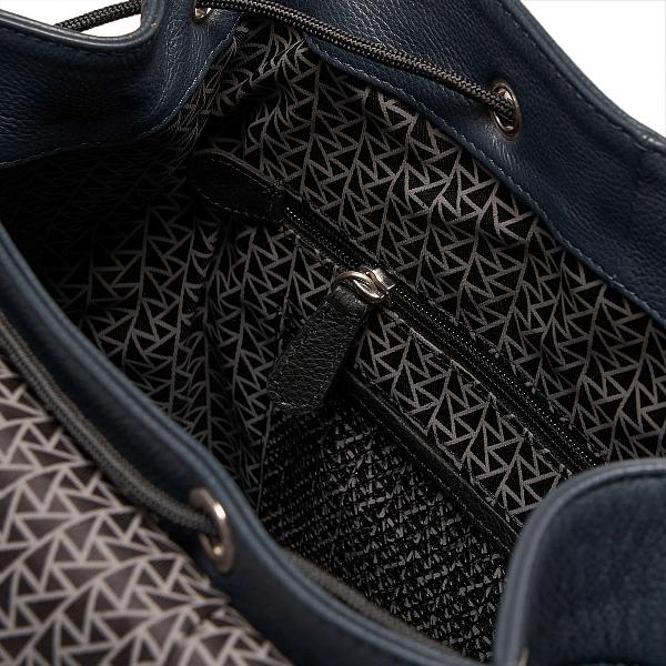 Рюкзак Dr.Koffer из натуральной кожи синий Dr.Koffer, Артикул: B402811-260-60-04 фото №1