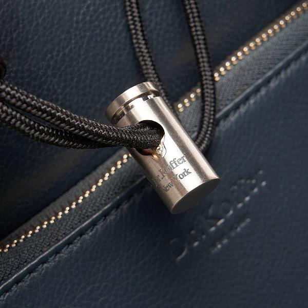 Рюкзак Dr.Koffer из натуральной кожи синий Dr.Koffer, Артикул: B402811-260-60-04 фото №1