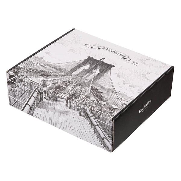 Сумка через плечо Dr.Koffer из натуральной кожи коричневая Dr.Koffer, Артикул: M402352-248-09 фото №1