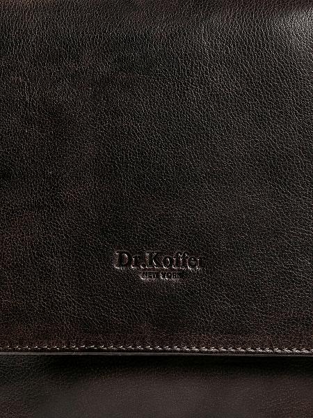 Сумка через плечо Dr.Koffer из натуральной кожи коричневая Dr.Koffer, Артикул: M402352-248-09 фото №1