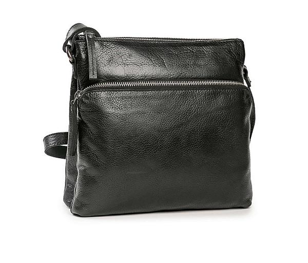 Сумка через плечо Dr.Koffer из натуральной кожи черная Dr.Koffer, Артикул: M402924-132-04 фото №1