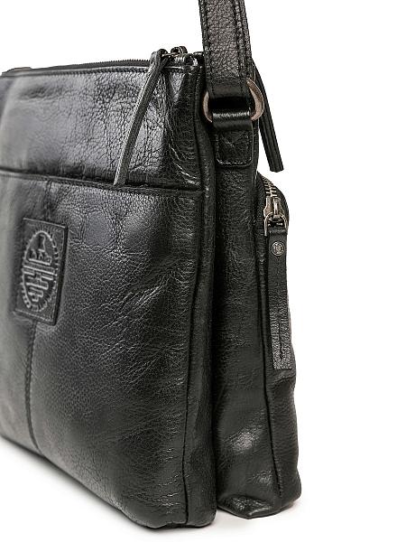 Сумка через плечо Dr.Koffer из натуральной кожи черная Dr.Koffer, Артикул: M402924-132-04 фото №1