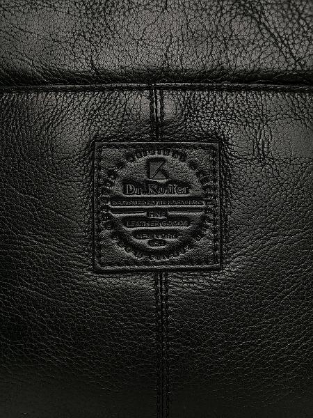 Сумка через плечо Dr.Koffer из натуральной кожи черная Dr.Koffer, Артикул: M402924-132-04 фото №1