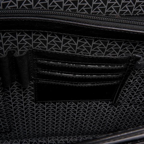 Портфель Dr.Koffer из натуральной кожи черный Dr.Koffer, Артикул: P402104-245-04 фото №1