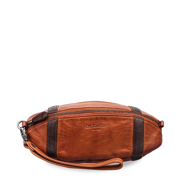 Несессер Dr.Koffer из натуральной кожи коричневый Dr.Koffer, Артикул: X280809-248-05_09 фото №1