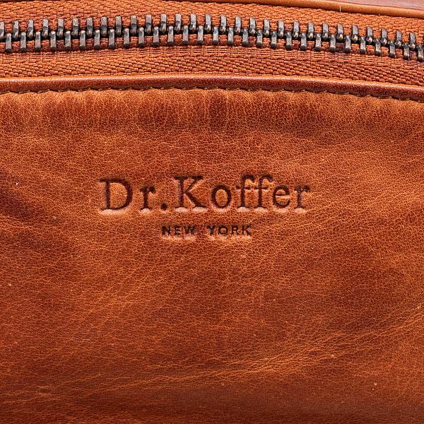 Несессер Dr.Koffer из натуральной кожи коричневый Dr.Koffer, Артикул: X280809-248-05_09 фото №1
