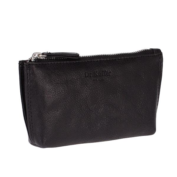 Ключница Dr.Koffer из натуральной кожи черная Dr.Koffer, Артикул: X510393-245-04 фото №1